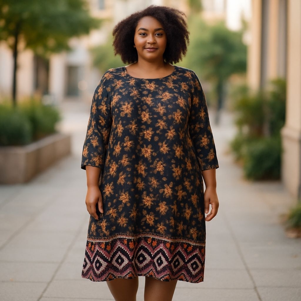 Beach lunch lounge Floral Dress